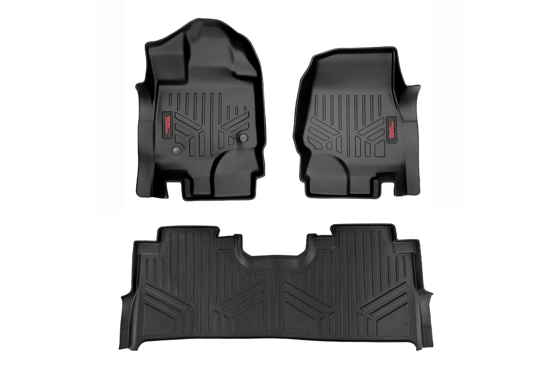 Bucket-Seat SuperCrew Floor Mats for 2015–2026 F-150