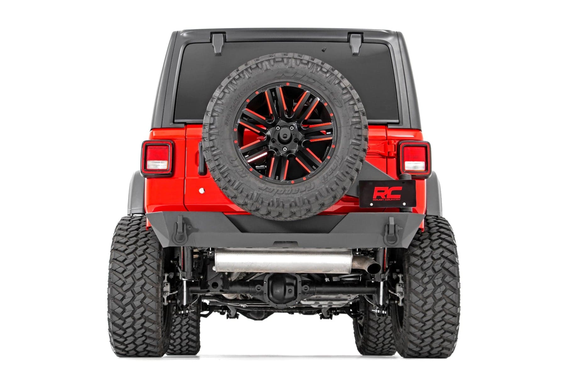 Rough Country front bumper for Jeep Wrangler (2018–2026)