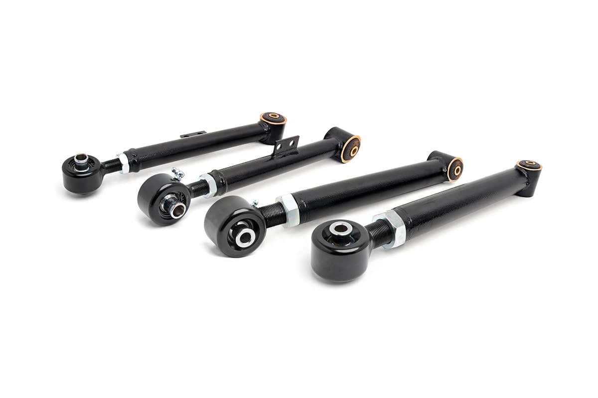 Rough Country control arms & track bar for Jeep Wrangler (1997–2006)