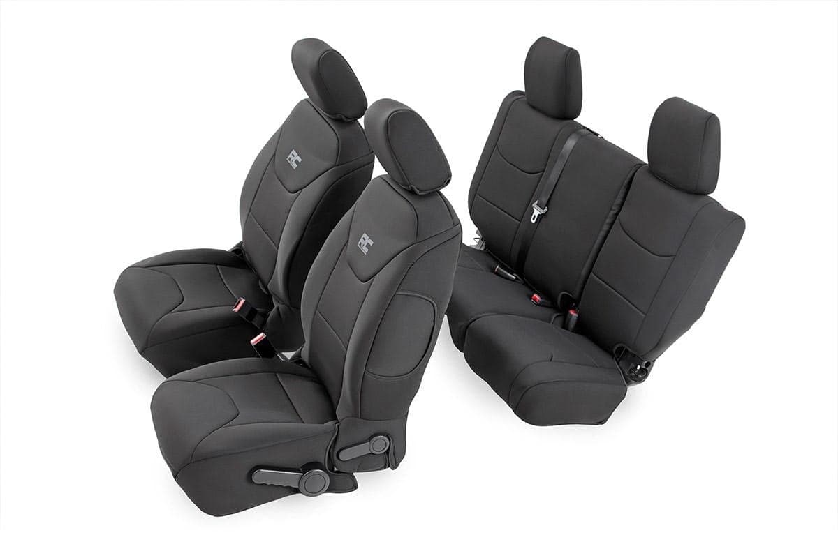 Neoprene Seat Covers for 2013–2017 Jeep Wrangler Unlimited 4WD