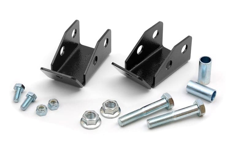 Rear Shock Relocation Brackets for Jeep Wrangler 4WD (1997-2006)