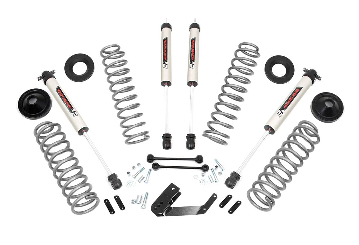 3.25-Inch Lift Kit with V2 Shocks for Jeep Wrangler 4WD (2007–2017)