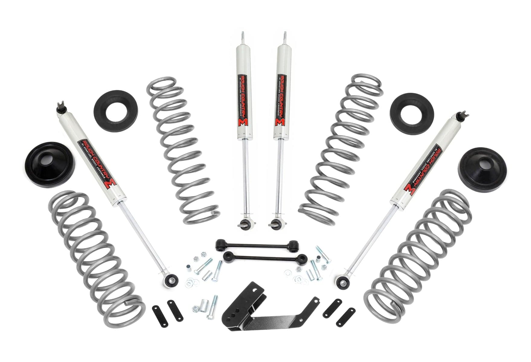 3.25-Inch Lift Kit with M1 Shocks for Jeep Wrangler 4WD (2007–2017)