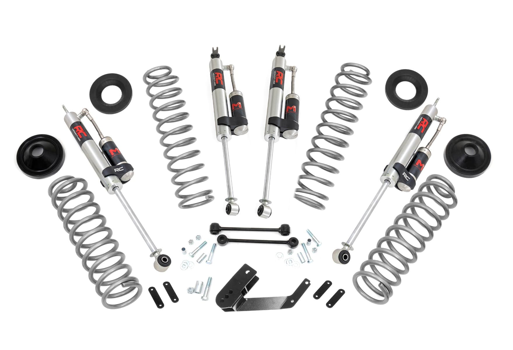 3.25-Inch Lift Kit with M1R Shocks for 2007–2017 Jeep Wrangler 4WD