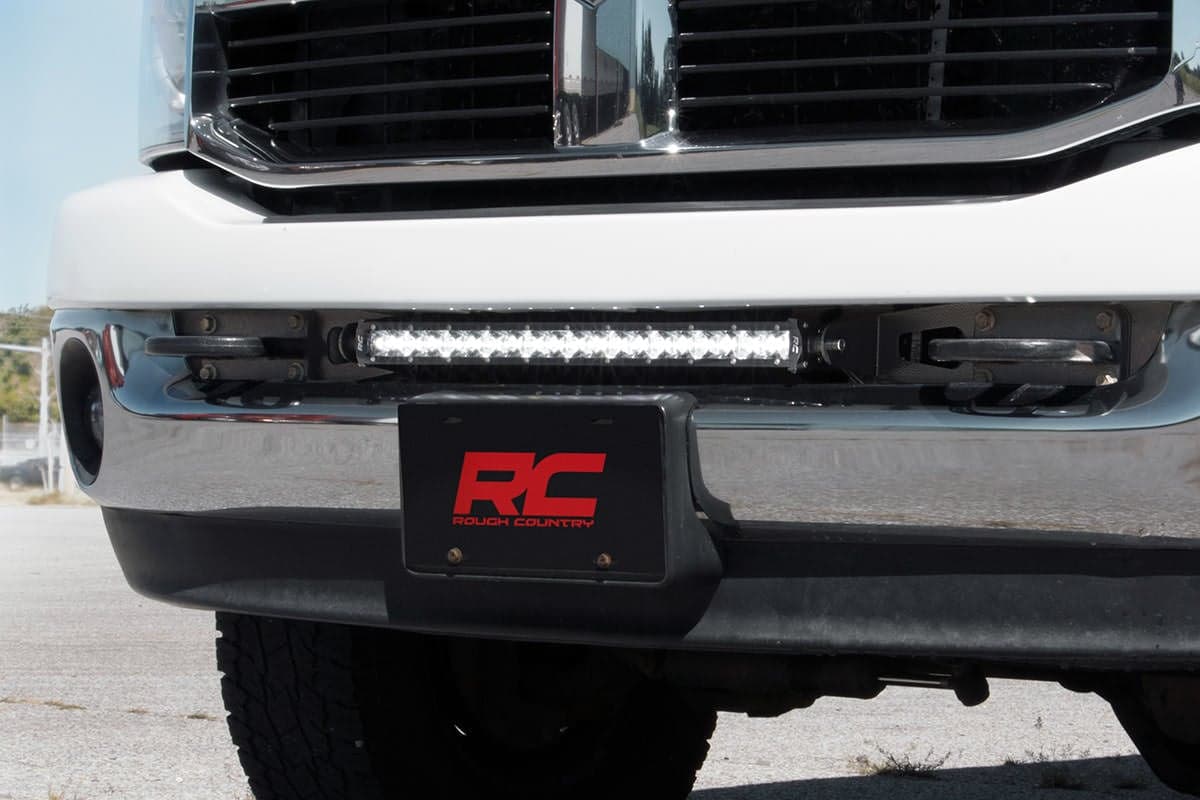 20-Inch LED Light Bar Hidden Bumper Mount Kit