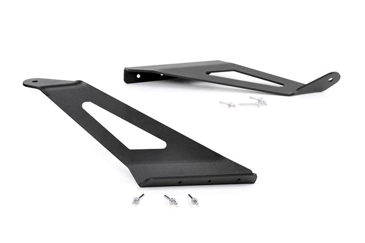 50-Inch Curved Light Bar Mounts for Silverado & Sierra (2014-2019)