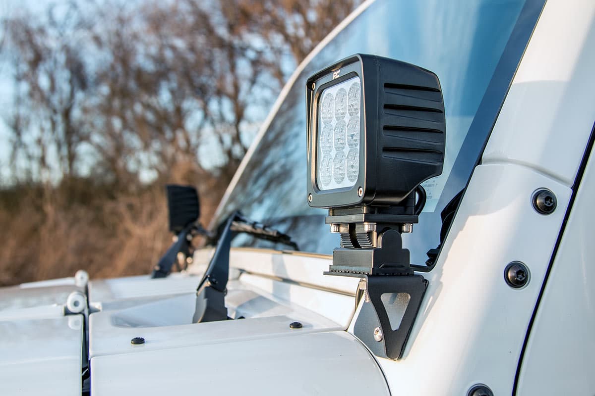 Light Mounts for 2007-2017 Jeep Wrangler