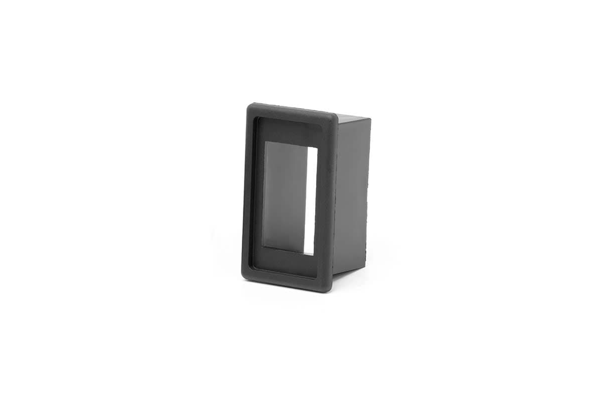 Auxiliary Switch Bezel, Black Plastic