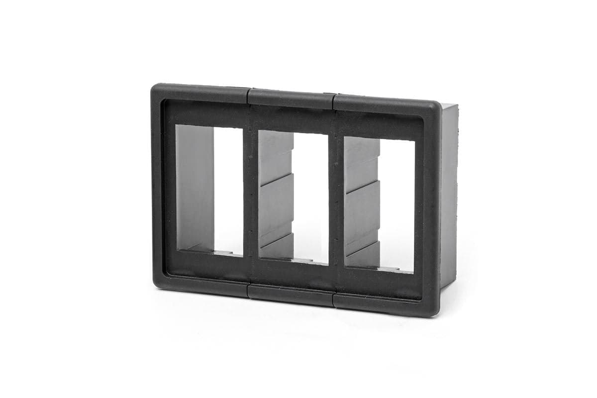 Auxiliary Switch Bezel for 3 Standard Rocker Switches