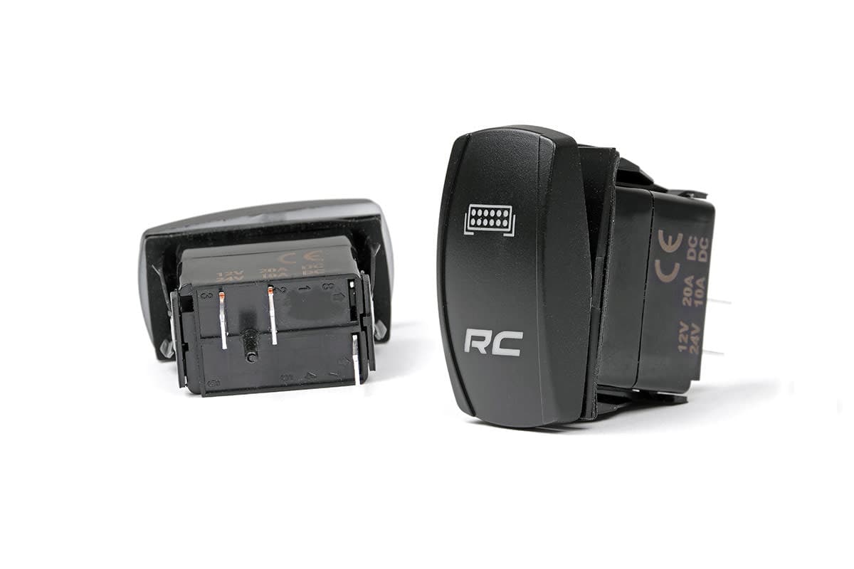20-Amp 12-Volt LED Light Bar Rocker Switch