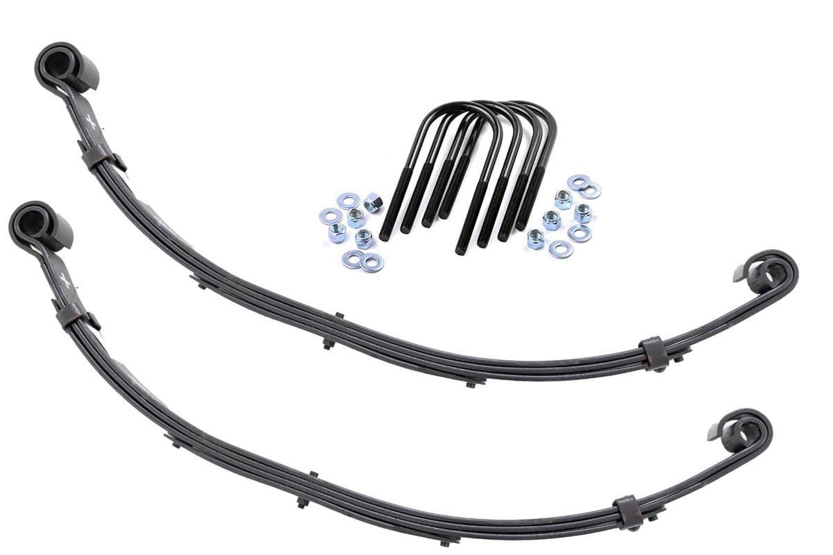 4-Inch Rear Leaf Springs for Jeep CJ5/CJ7/Scrambler 4WD