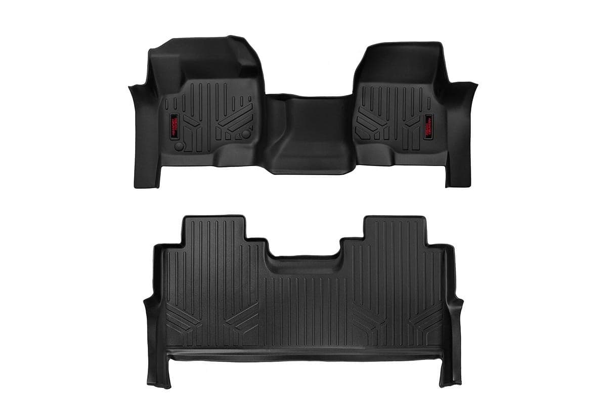 Crew Cab Floor Mats for 2017–2026 Ford Super Duty