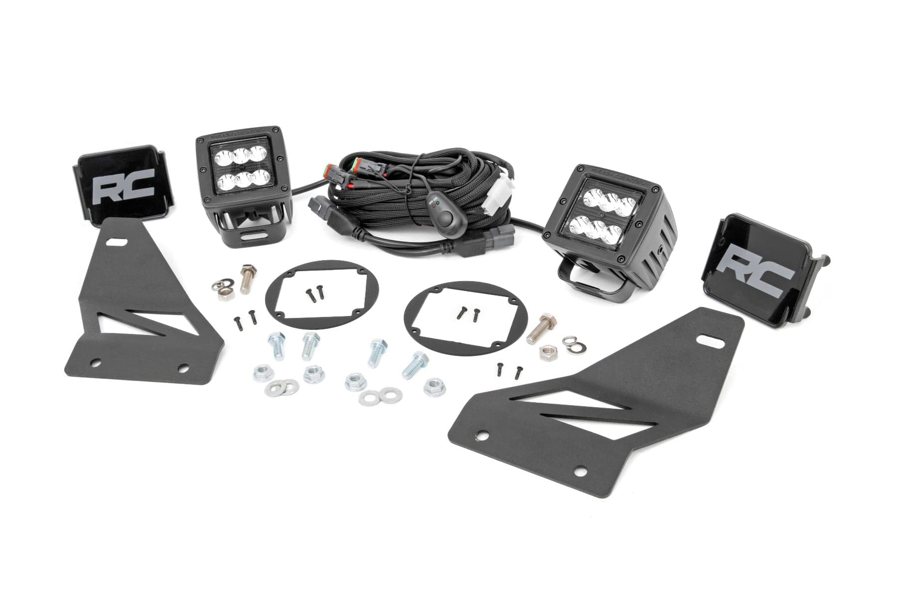 2-Inch Black Series LED Fog Light Kit for 2005–2020 Nissan Frontier