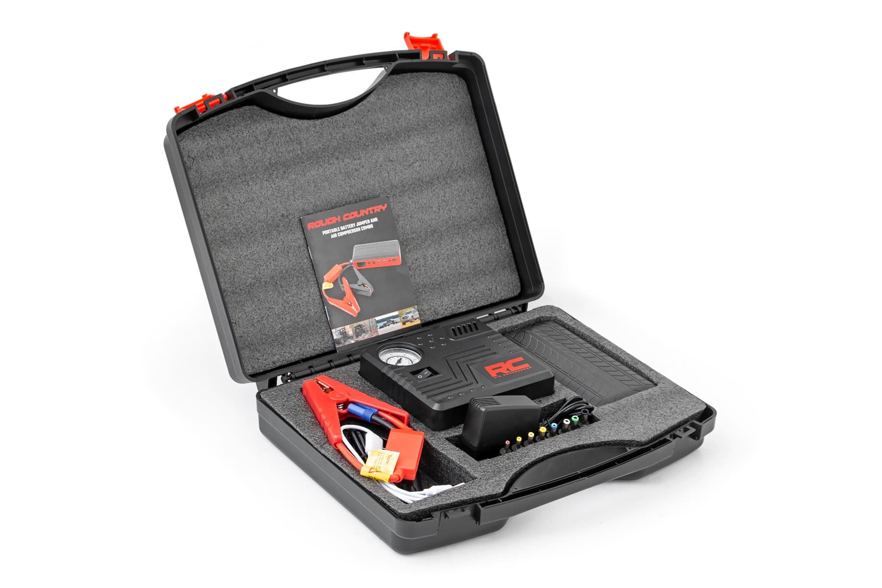 Portable Battery Jumper and Air Compressor, 1000 Amp Peak