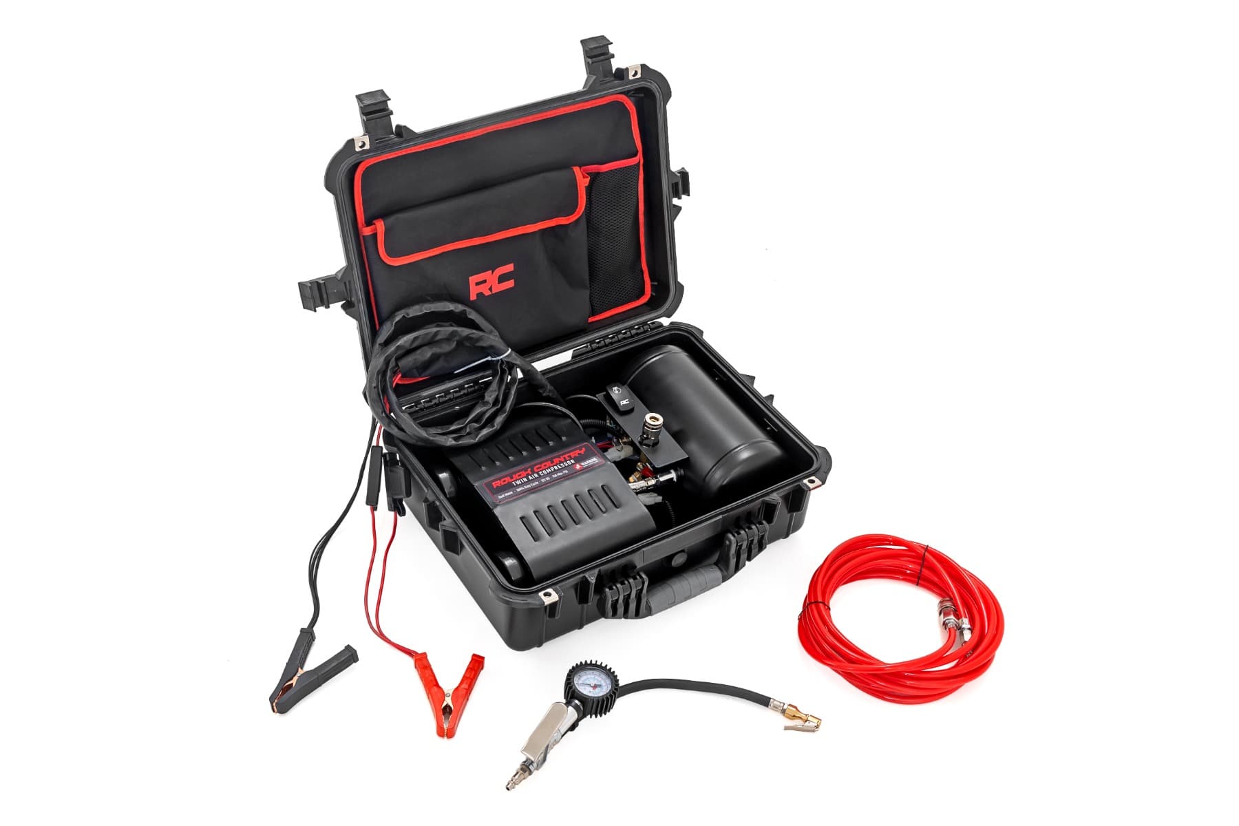 Portable Twin Motor Air Compressor — 150 PSI, 6.16 CFM
