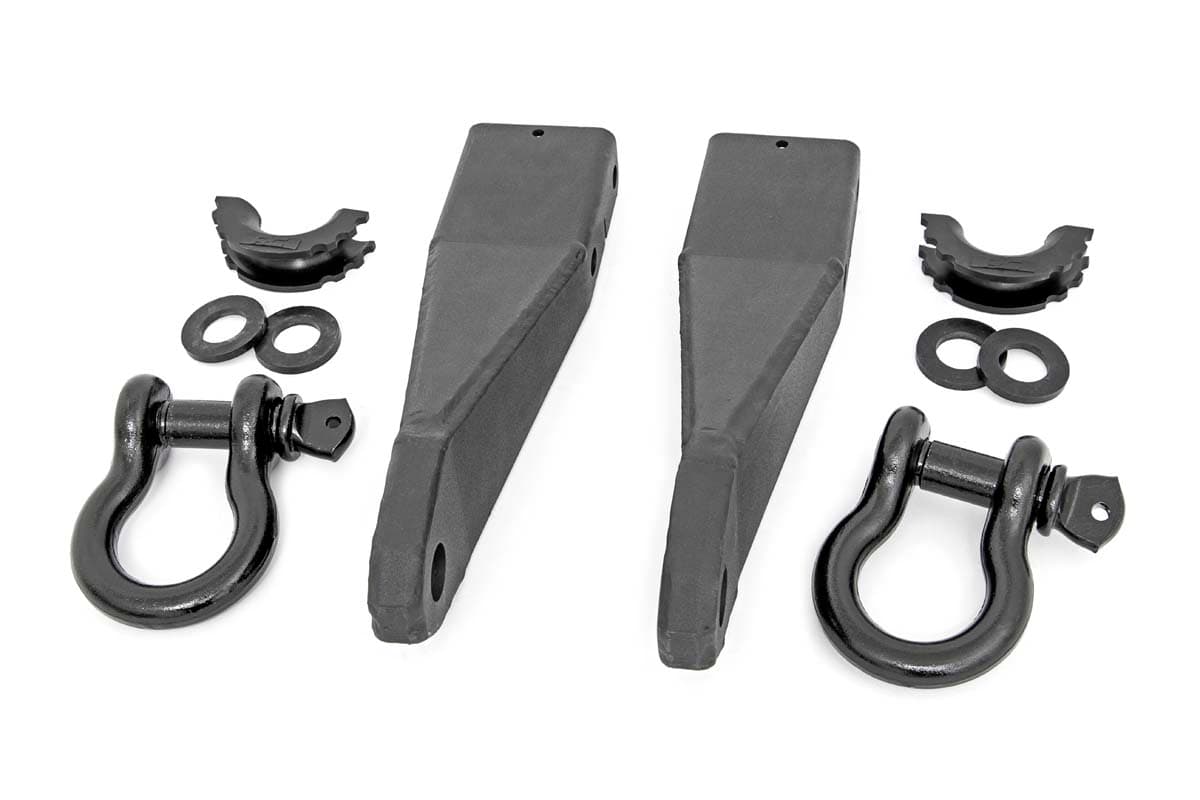 Tow Hook D-Ring Kit for 2020-2026 GMC Sierra 2500 HD