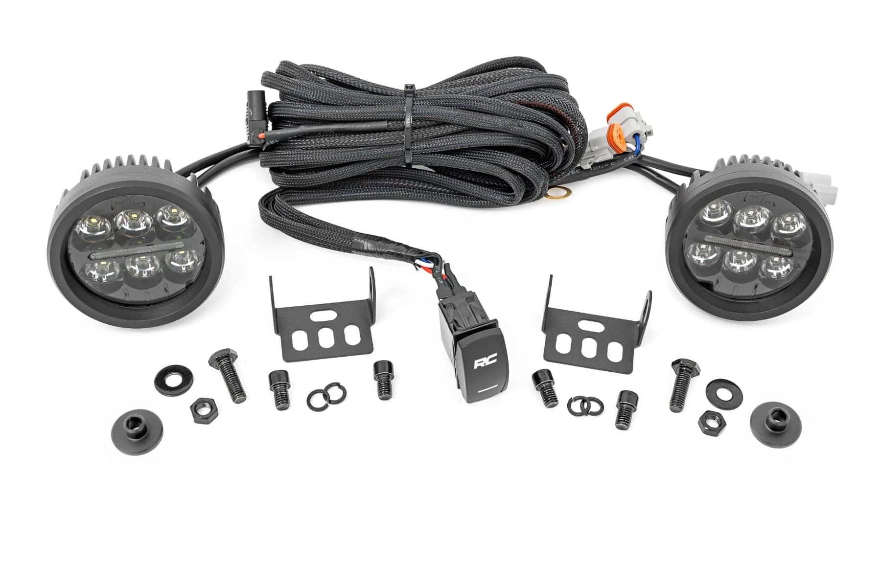 Ditch Light Kit with Black Series LEDs for Ford Bronco 4WD (2021-2026)