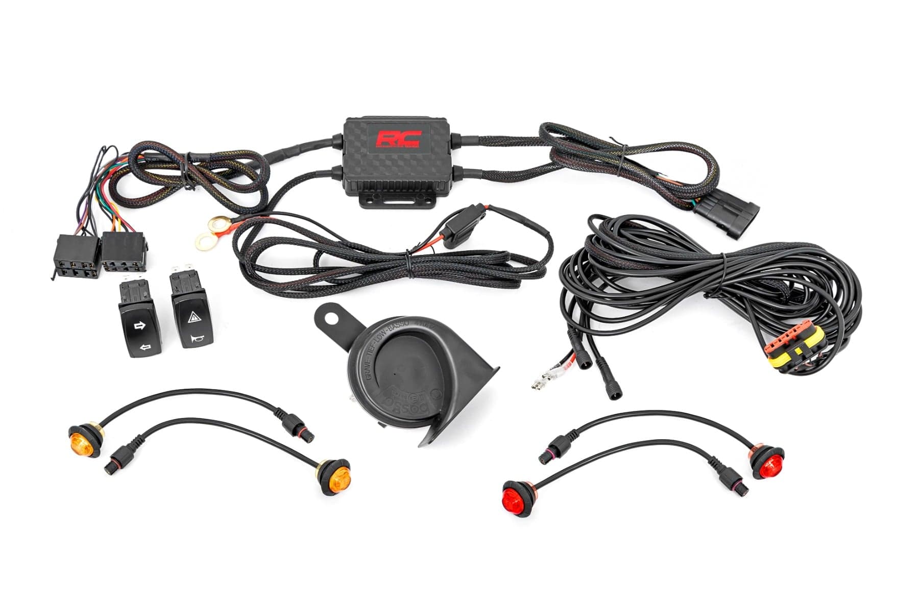 Universal UTV Turn Signal Kit with Horn — 12V