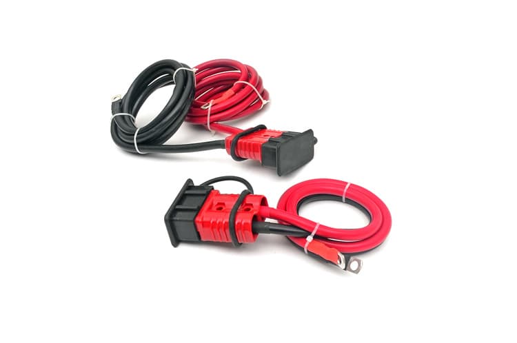 Winch Power Cable with 2-Gauge Copper Wiring