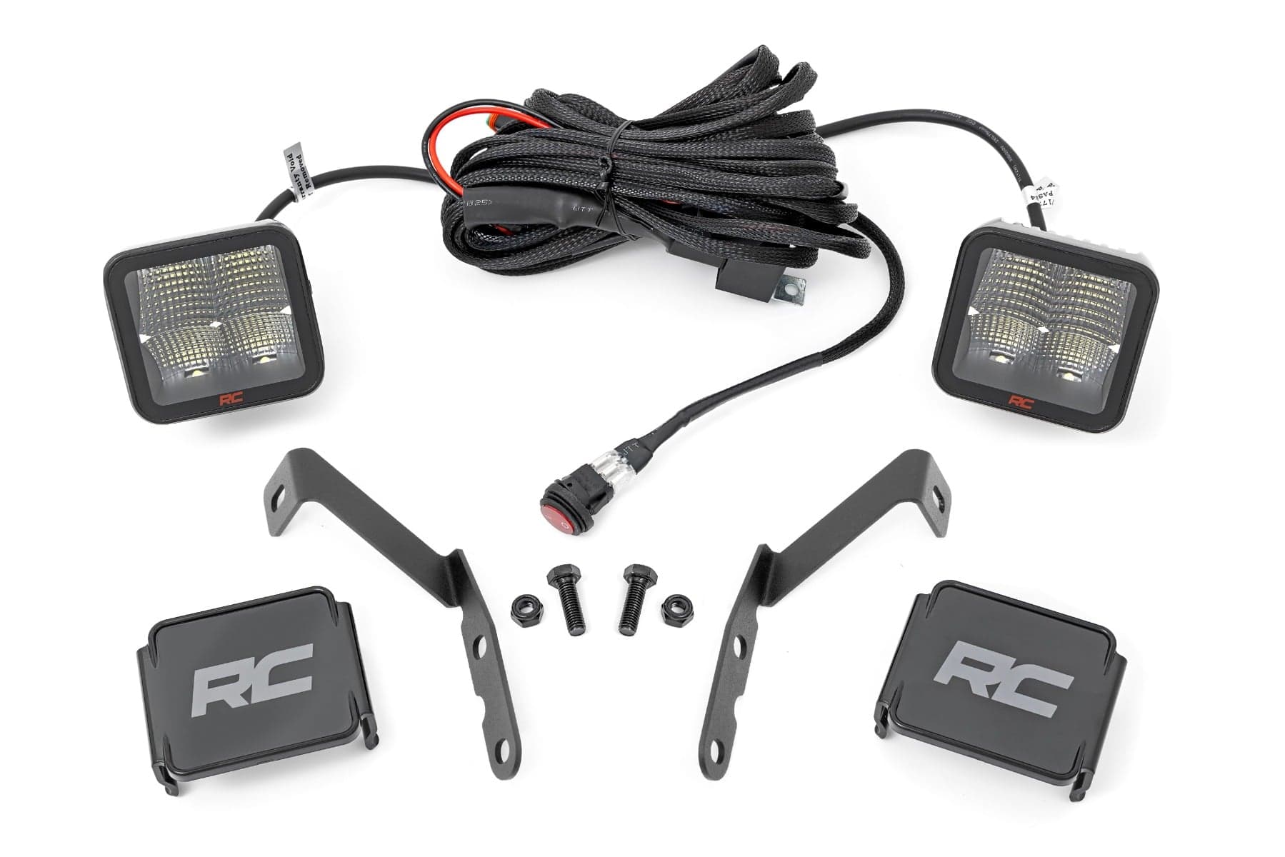 2-Inch Spectrum Series Ditch Light Kit for Chevy/GMC (2007–2014)