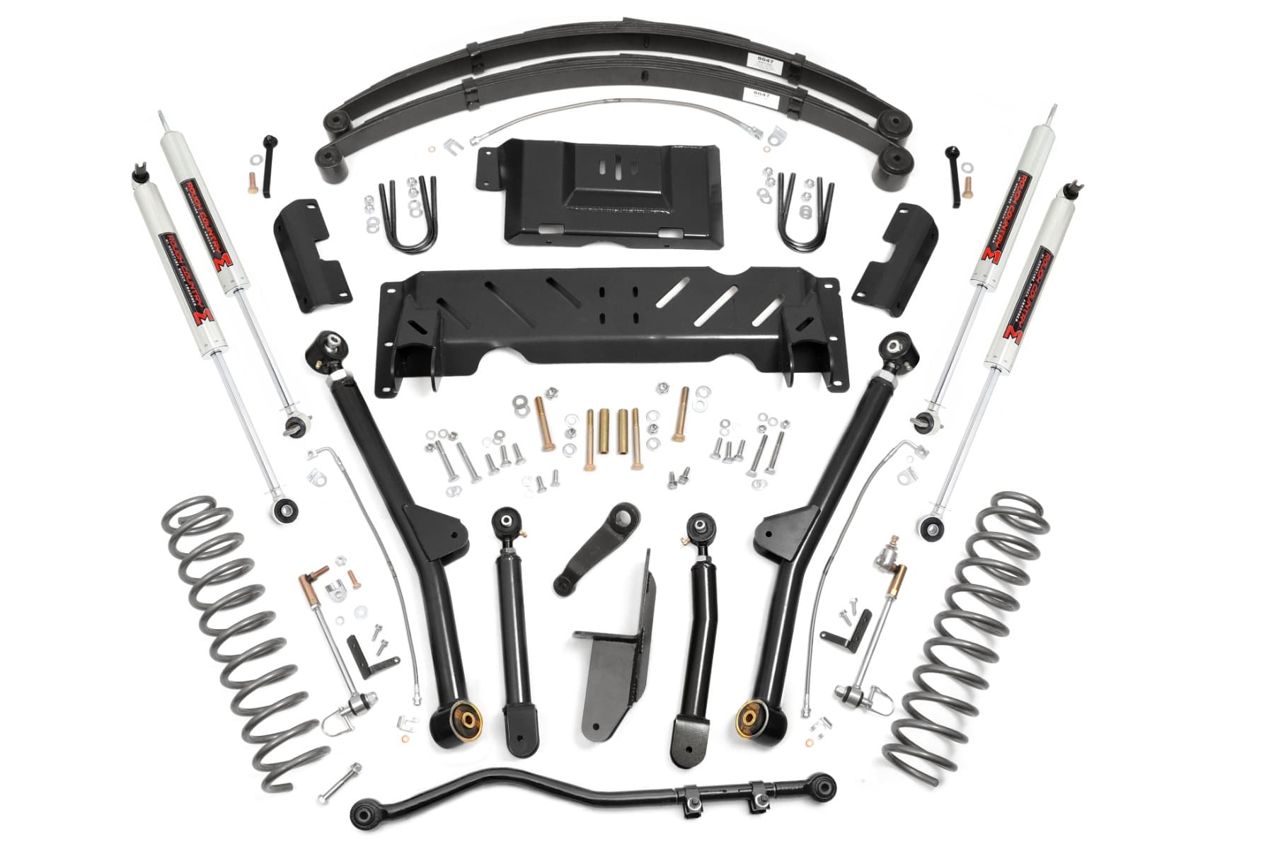 4.5-Inch Lift Kit with M1 Shocks for Jeep Cherokee XJ 4WD (1984–2001)