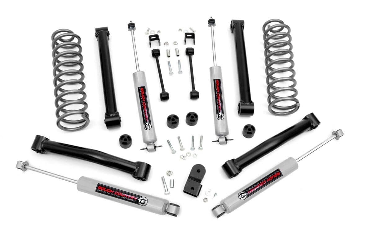 3.5-Inch Lift Kit with N3 Shocks for Jeep Grand Cherokee (1993–1998) — Part 636.20